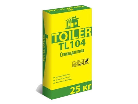 Стяжка для пола Высокопрочная TOILER TL104 25 кг