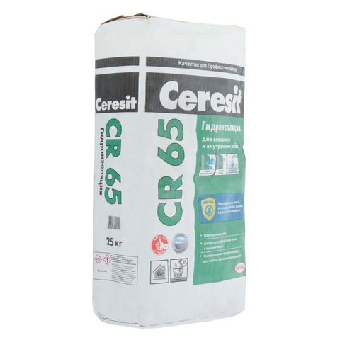 Гидроизоляция Ceresit CR65 20кг Waterproof