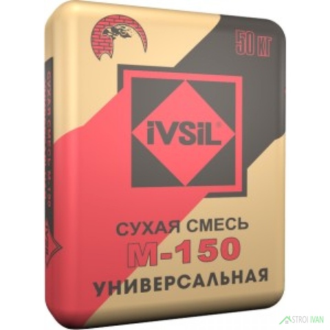 Смесь кладочная IVSIL M-150 25 кг