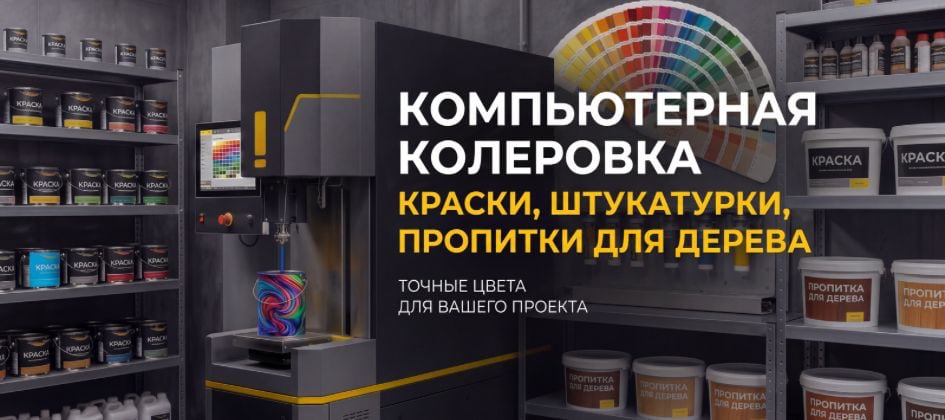 Компьютерная колеровка Компьютерная колеровка